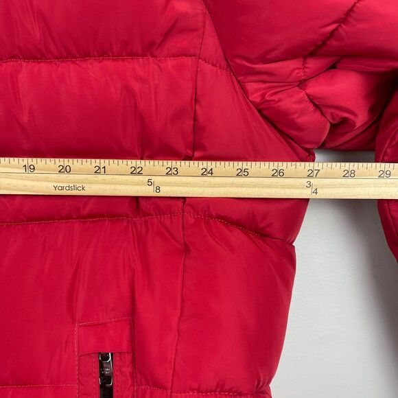 Calvin Klein Puffer Jacket Men's XL Red Alternative Down Full Zip Outdoor Winter - Picture 11 of 12